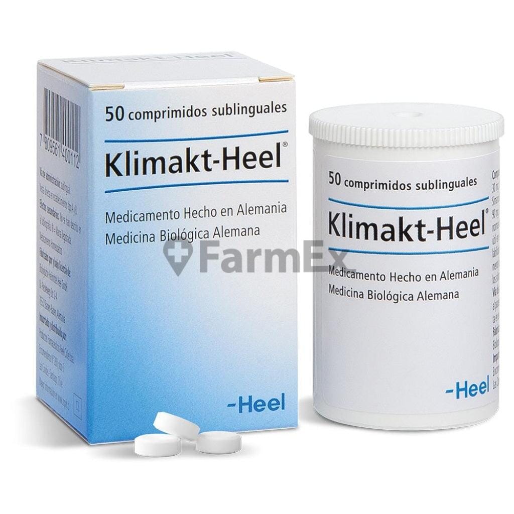 Klimakt-Heel x 50 comprimidos Farmex-Fonasa-Persistente